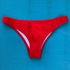 Zaful Red Bikini Bottoms - Size 6 - NWOT